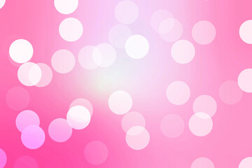 Pink Bokeh Background