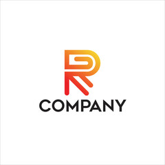 Modern Letter R Logo Design Template For Your Business