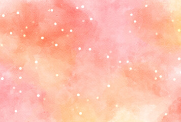 背景素材_水彩テクスチャ_ピンク