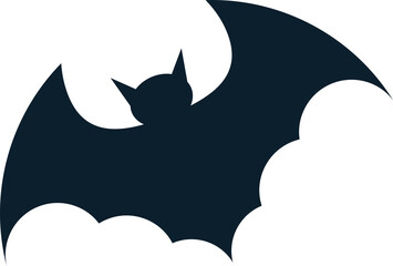 Halloween bat silhouette 