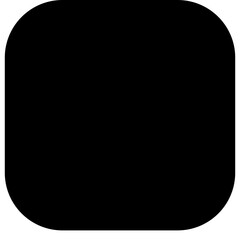 Fototapeta na wymiar icon black shape