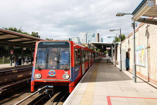DLR Station in Docklands