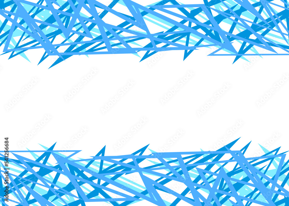 Poster abstract framed background with rough lines pattern. winter themed background