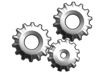 Silver rack vector 3D