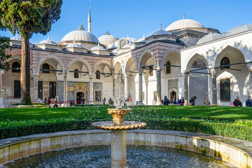 Topkapi Palace in Istanbul, Turkey.
