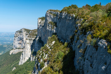 Felswände der Gorges de la Vernaison, Vercors