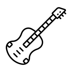Fototapeta na wymiar Guitar Icon