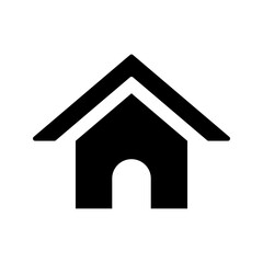 Shopping transportation or internet home simple isolated icon for apps and websites