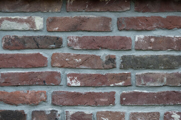 loft style surface. brick red masonry. building wall. creative background	