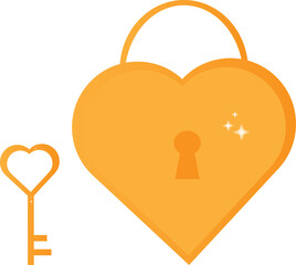 heart and key