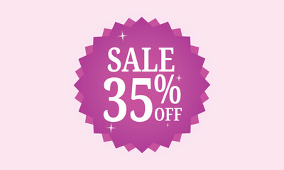 Discount stamp, label, Discount offer tag, Special offer discount label, 35 percent off best sale red tag template, Winter sale, Xmas Sale, Christmas discount tag, best deal, special offer	