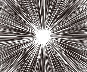 abstract circle background.One of the dialogue expressions in Japanese comics.