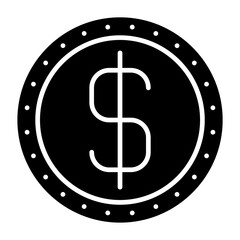 Dollar Glyph Icon