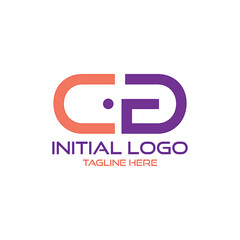 letter cg logo design