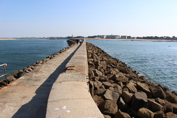 Le Croisic : la jetée du Tréhic