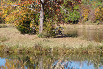 Wooden Water Wheel
