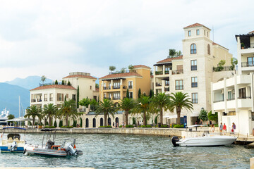 Tivat, coastal town in southwest Montenegro, located in the Bay of Kotor, Montenegro