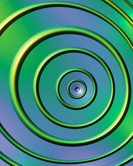 Blue abstract art fractal background