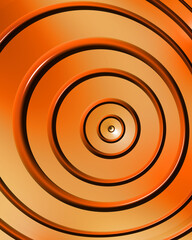 Brown orange abstract art fractal background