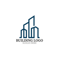 building logo design vector template