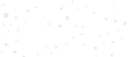 Snowflakes and bokeh lights on the blue Merry Christmas background. 3D render