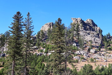 landscape in the mountains