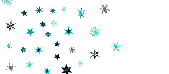 stars and snowflakes