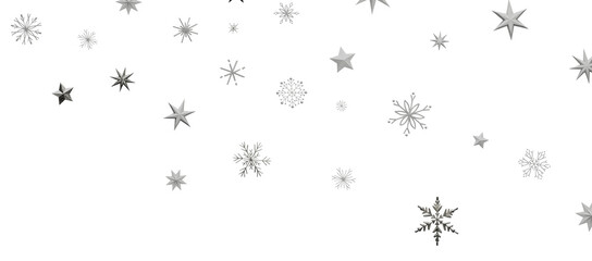 The winter background, falling snowflakes