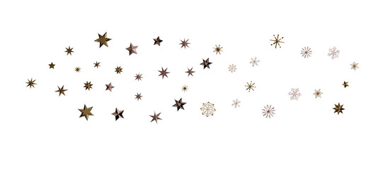stars and snowflakes