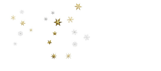 The winter background, falling snowflakes