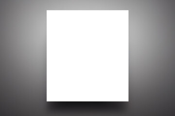 Blank brochure template for presentation layout and design. Flyer mockup for booklet and advertising