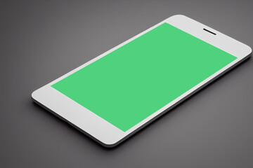 Layout for your smartphone easy screen replacement. Phone layout business presentation. Blank device