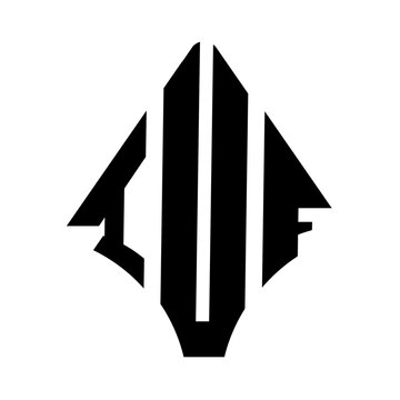 IVF logo. IVF logo letter logo design vector image. IVF letter logo design. IVF modern and creative letter logo. 3 letter logo Vector Art Stock Images.  