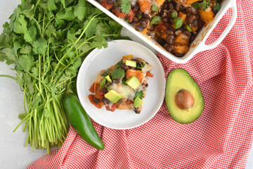 Mexican Butternut Casserole