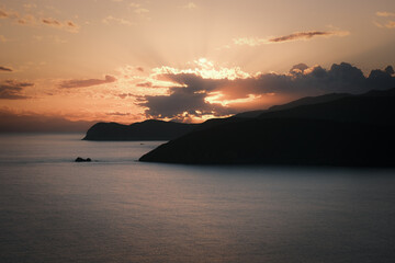 Sonnenuntergang auf Elba