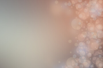brown blur background with empty space and bokeh lights