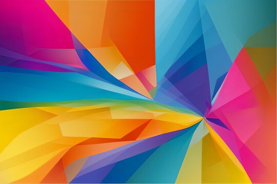 abstract background texture with positive warm vivid colors and patterns