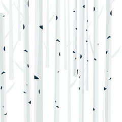 Seamless tree wallpaper trees vector pattern
