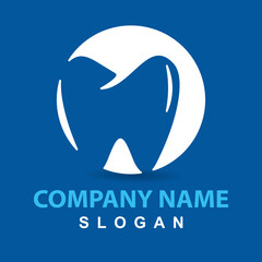 dentistry vector logo design template