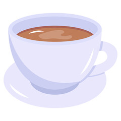 A fizzy cocktail flat vector download