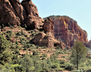 Fototapeta premium Sedona, Arizona Rugged Hillside