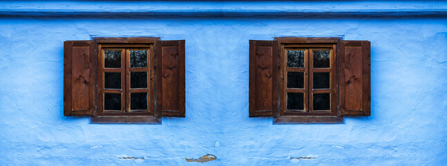 old wooden windows