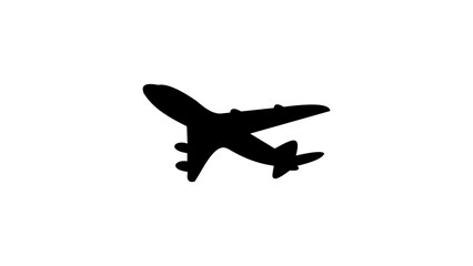 Airplane silhouette