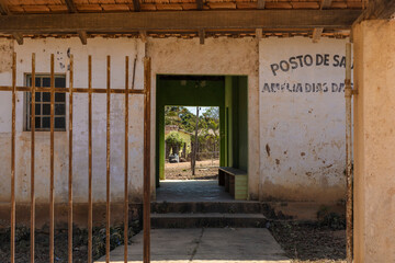abandoned health post in Minas Gerais