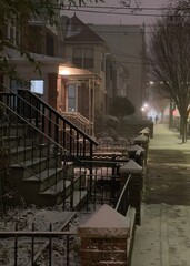 Cold night in Queens