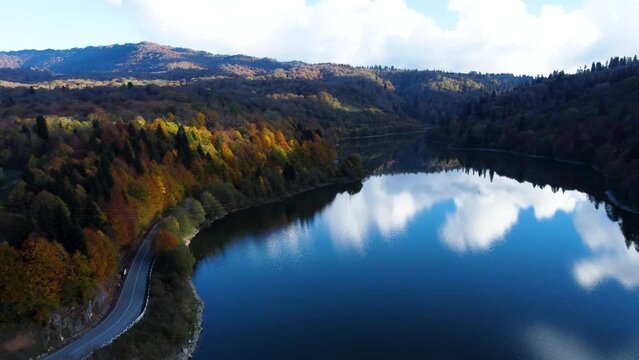 Racha, Autumn, Fairytale, Georgia, Colorful, 