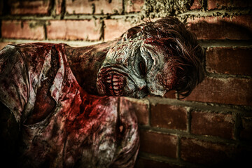 destroyed city zombie
