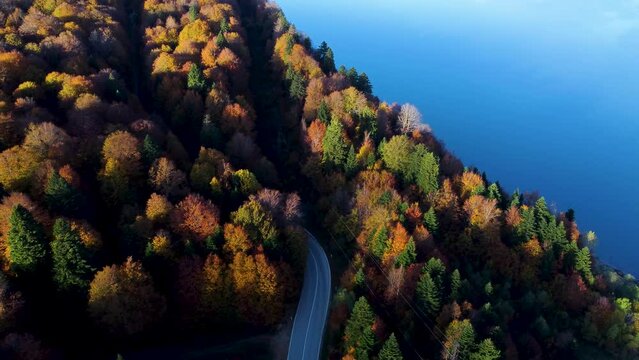 Racha, Autumn, Fairytale, Georgia, Colorful, 