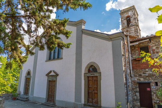 Chiesa di Santo Stefano, &agrave; Montefioralle, Italie