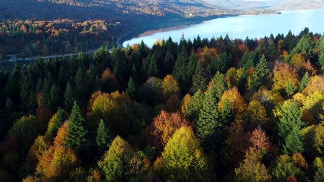 Racha, Autumn, Fairytale, Georgia, Colorful, 